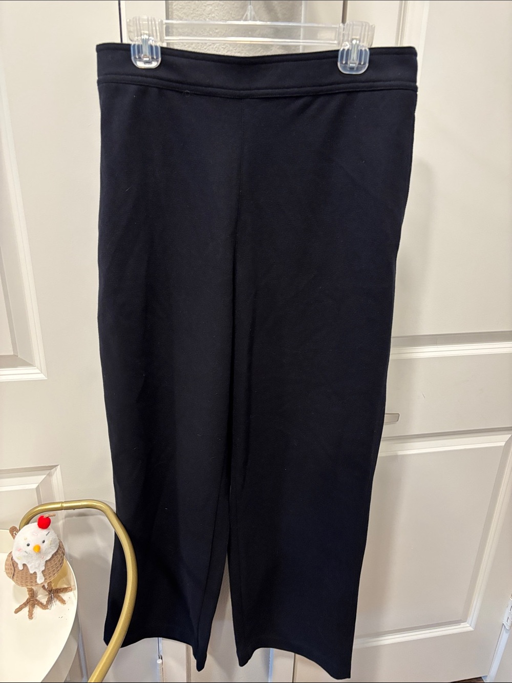EUC Uniqlo Black Wide Leg Pants